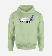 Thumbnail for Cartoon Airbus A340 - Light Green