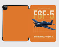 Thumbnail for F6F-5 Hellcat design on orange ipad tablet case