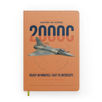 Thumbnail for Dassault Mirage 2000C RDI design on orange notebook