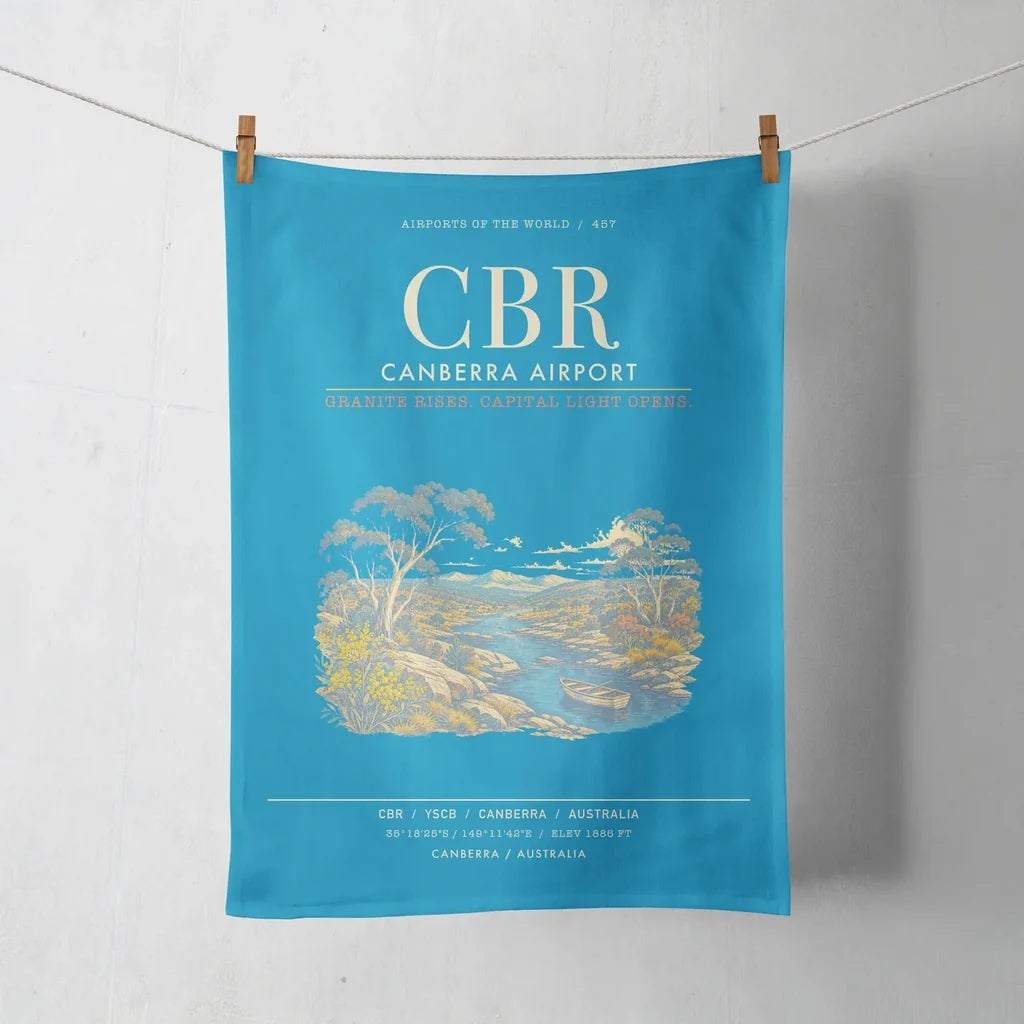 Canberra Airport CBR - Turquoise