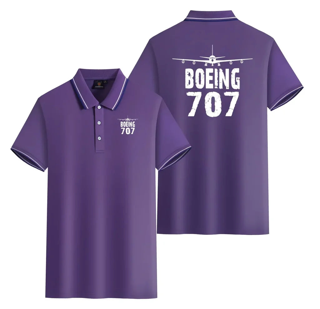 Boeing 707 Polo Shirt - view 10