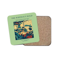 Thumbnail for The Whiteout Hold - Designed Coasters design on light green 1-piece
