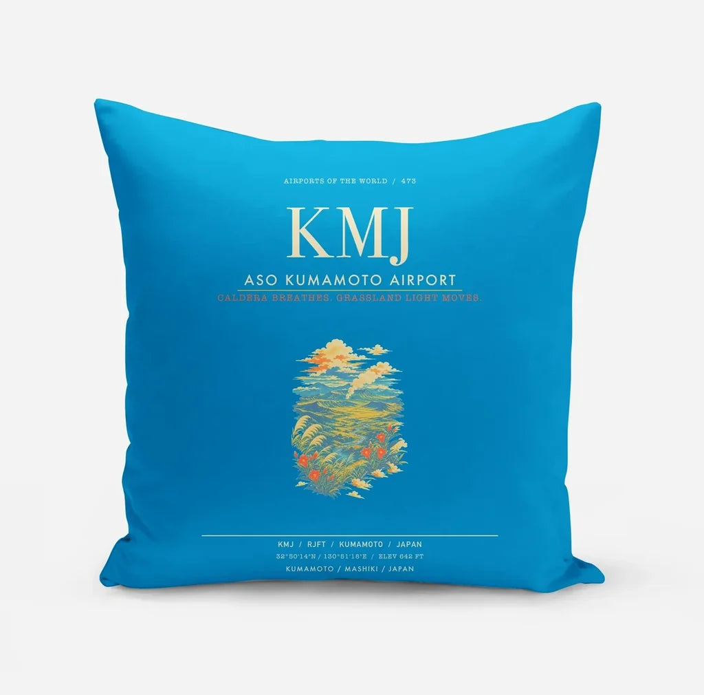 Aso Kumamoto Airport KMJ - Turquoise