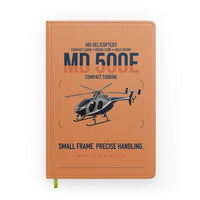 Thumbnail for MD Helicopters MD 500E design on orange notebook
