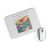 Thumbnail for VINTAGE G4415 - The Gold Assay Run - Designed Mouse Pads design on lightgray rectangle