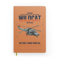 Thumbnail for Leonardo AW159 Wildcat HMA2 design on orange notebook