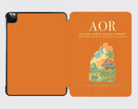 Thumbnail for Sultan Abdul Halim Airport (AOR) design on orange ipad tablet case