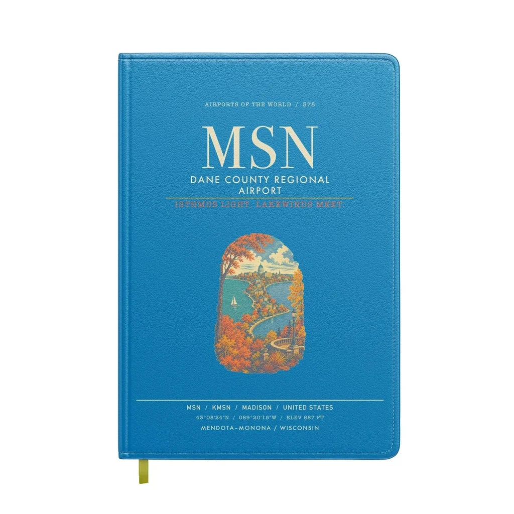 Dane County Regional Airport Madison MSN - Turquoise