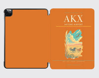 Thumbnail for Aktobe Airport (AKX) design on orange ipad tablet case