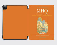 Thumbnail for Mariehamn Airport (MHQ) design on orange ipad tablet case