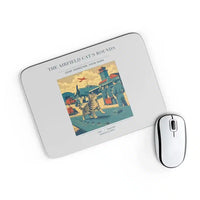 Thumbnail for VINTAGE G4456 - The Airfield Cat's Rounds - Designed Mouse Pads design on lightgray rectangle