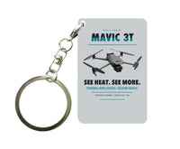 Thumbnail for DJI Mavic 3 Thermal Key Chain design on light gray key chain