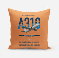 Thumbnail for Airbus A310-300 design on orange pillow