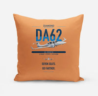 Thumbnail for Diamond DA62 design on orange pillow