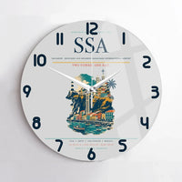 Thumbnail for Salvador - Deputado Luis Eduardo Magalhaes International Airport SSA Wall-Clock No-Frame - Light Gray