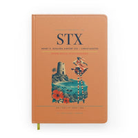 Thumbnail for Henry E. Rohlsen Airport (STX) design on orange notebook