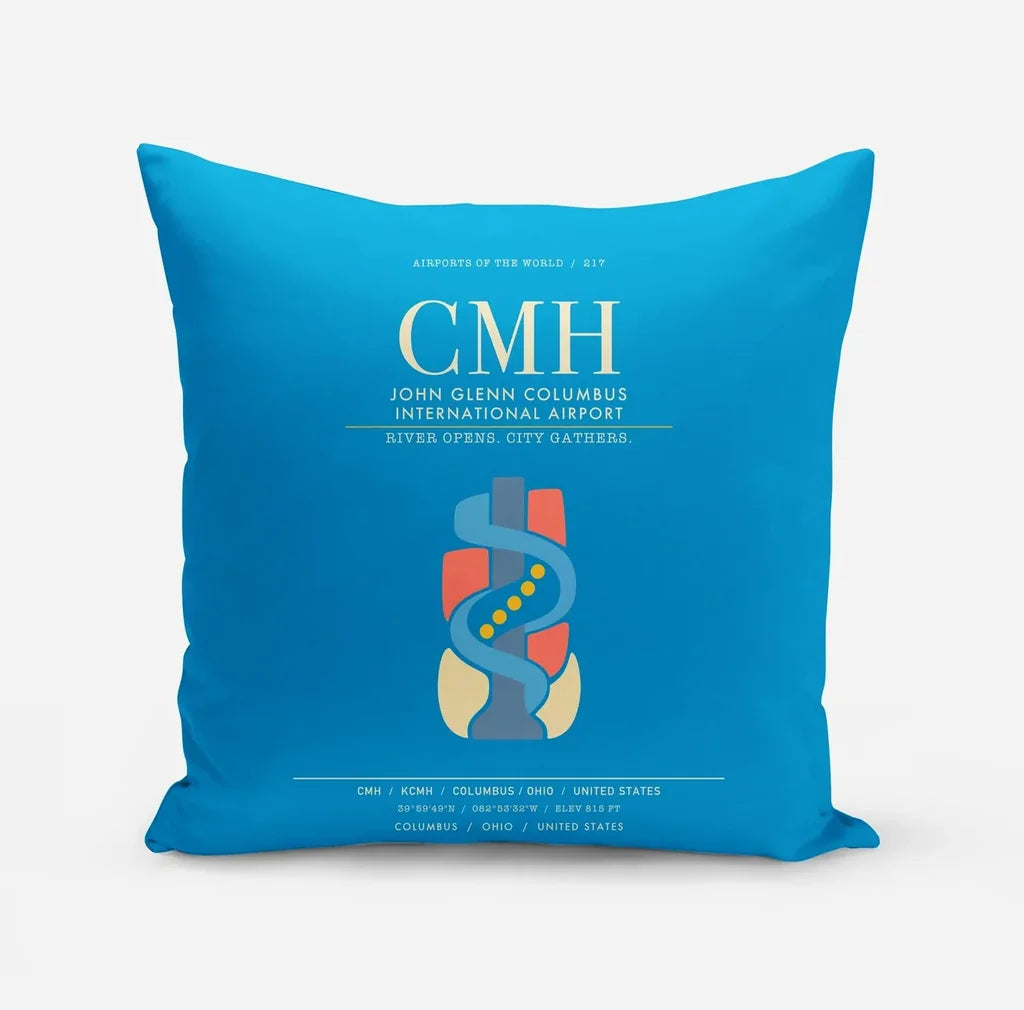 John Glenn Columbus International Airport CMH - Turquoise