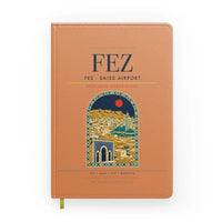 Thumbnail for Fes (FEZ) design on orange notebook