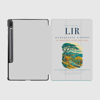Thumbnail for Guanacaste Airport (LIR) design on light gray samsung tablet tablet case