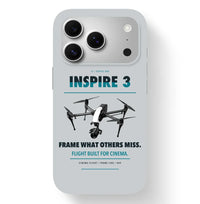 Thumbnail for DJI Inspire 3 Case design on light gray iphone case