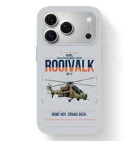 Thumbnail for Denel Rooivalk Mk 1F design on light gray magsafe iphone case, for iPhone 17 Pro