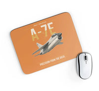 Thumbnail for A-7E Corsair II design on orange rectangle mouse pad