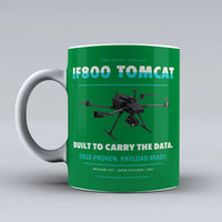 Thumbnail for Flight IF800 Tomcat Mug design on green inspired