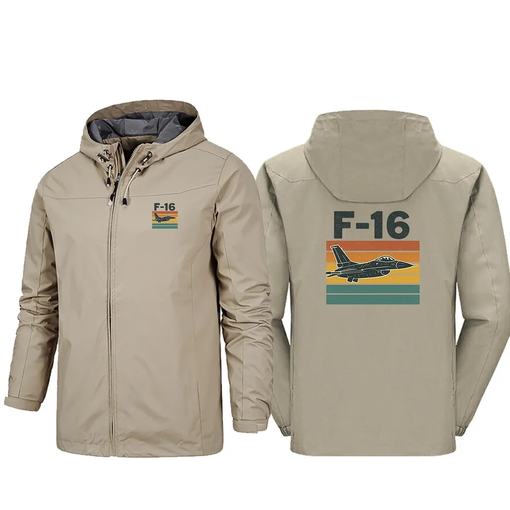 F-16 Fighting Falcon Rain Jacket - view 10