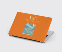 Thumbnail for Cranbrook–Canadian Rockies International Airport (YXC) design on orange MacBook case