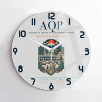 Thumbnail for Rodriguez Ballon International Airport AQP Wall-Clock No-Frame - Light Gray