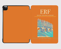 Thumbnail for Erfurt-Weimar Airport (ERF) design on orange ipad tablet case