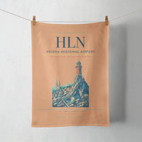 Thumbnail for Helena Regional Airport (HLN) design on orange towel
