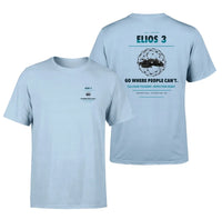 Thumbnail for Flyability Elios 3 design on light blue t shirt