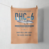 Thumbnail for DHC-6 Twin Otter Classic 300-G design on orange towel