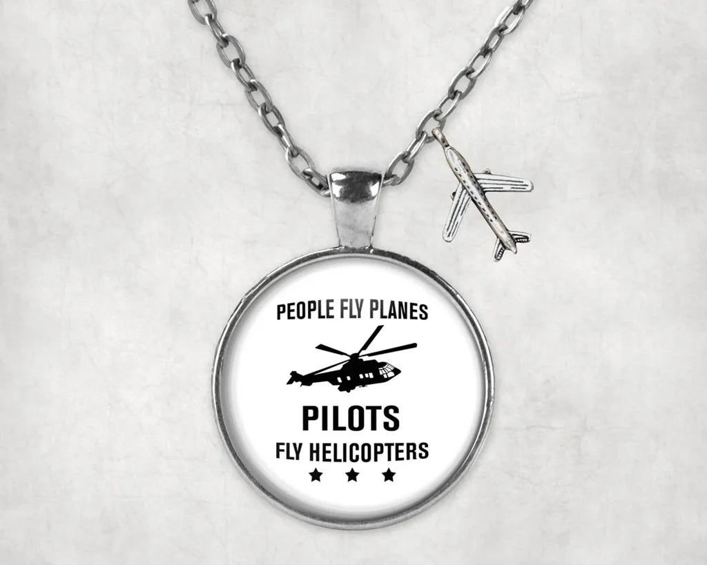 People Fly Planes Pilots Fly Necklace - view 10