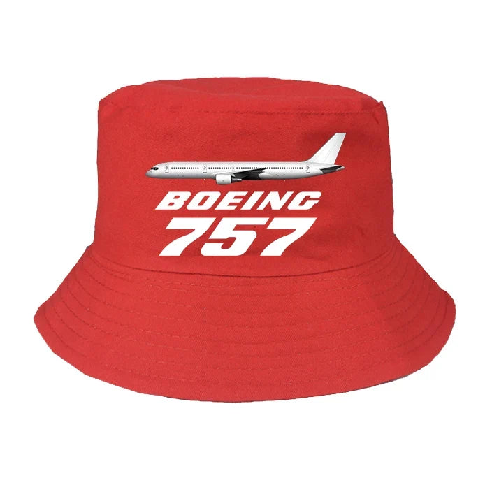 The Boeing 757 summer hat - red