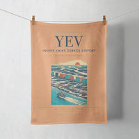 Thumbnail for Inuvik (Mike Zubko) Airport (YEV) design on orange towel