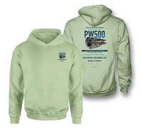 Thumbnail for PW500 design on light green hoodie