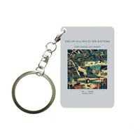 Thumbnail for VINTAGE G4269 - The Swallows In The Rafters - Designed Key Chain design on lightgray