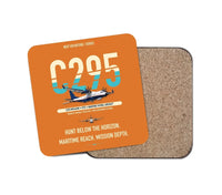Thumbnail for Airbus C295 MPA/ASW design on orange 1 piece coaster