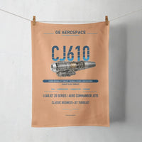 Thumbnail for CJ610 design on orange towel