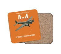 Thumbnail for Junkers Ju 88A-4 design on orange 1 piece coaster