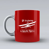 Thumbnail for Customisable Life is a journey Enjoy Mug - view 10