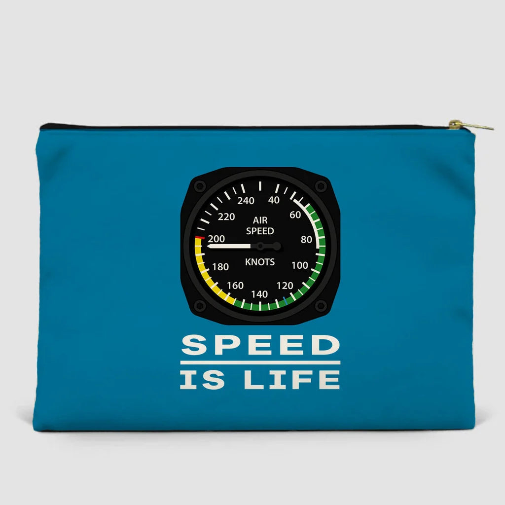 Speed Is Life Zipper Pouch - view 10
