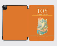 Thumbnail for Toyama Airport (TOY) design on orange ipad tablet case