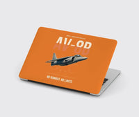 Thumbnail for AV-8B Harrier II design on orange MacBook case