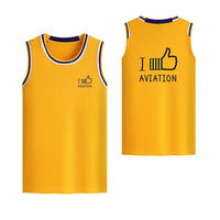 Thumbnail for Customisable I Like Aviation Basketball Print - view 10