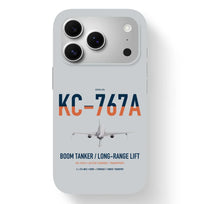 Thumbnail for Boeing KC-767A design on light gray magsafe iphone case, for iPhone 17 Pro