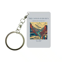 Thumbnail for VINTAGE G4338 - The Canyon Echo Run - Designed Key Chain design on lightgray
