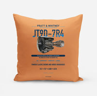 Thumbnail for JT9D-7R4 design on orange pillow